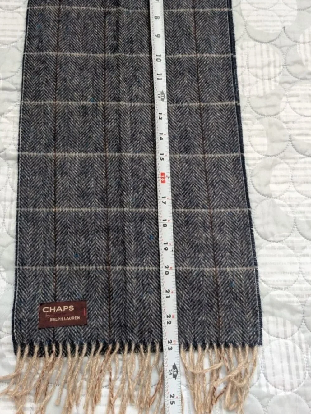 Chaps by Ralph Lauren Classic Winter Wool Scarf